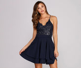 Graced In Lace Skaterkleid