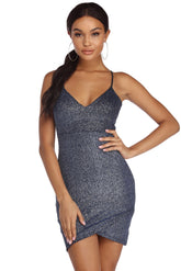 Glitzerndes Minikleid „Moondust“