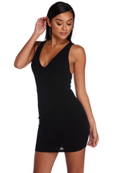 Glitter Me Hübsches Minikleid