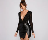 Body en maille Major Bling Heat Stone