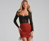 Body bustier en maille crochetée Sweet Dreams