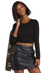 Crop Top „Hit The Basics“
