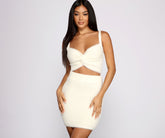 Trendy Babe – Kurzes Stricktop