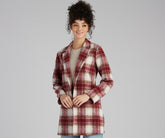 Manteau en fausse laine Major Chic