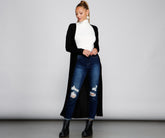 Keeping Knit Cozy Basic Duster