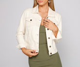 Veste en jean élégante et basique