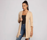 Miss Professional Long Line Blazer