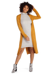 Trench ceinturé en daim stylé