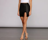 Schnüren Sie Ihren Look Minirock