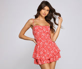 Sweet Beauty Ditsy Floral Romper
