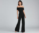 Kultiger Glamour-Jumpsuit mit weitem Bein
