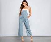 Girl Next Door – Overall mit weitem Bein