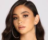 Creolen „Glam It Up“ mit Strasssteinen