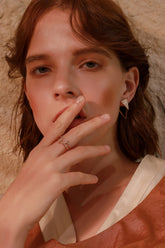 Kreuzring mit Zirkonia