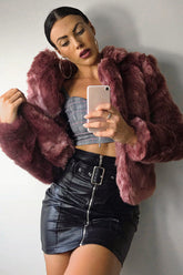 Jupe crayon mi-longue portefeuille taille haute avec ceinture