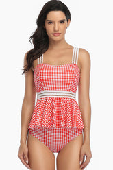 Süßes Rüschen-Bikini-Set