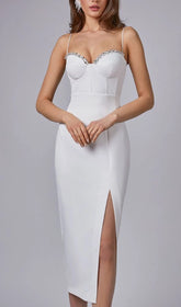 Strappy Slim Midi Dress