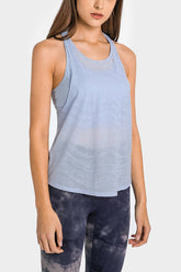 Tanktop mit Racerback und Netzstoff