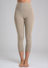 High Waist Capri