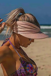 Chapeau de golf pliable à large bord avec visière solaire