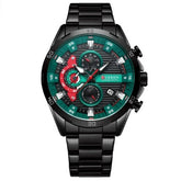 Chronometer Stainless Steel Watch (Dial - 4.7cm)