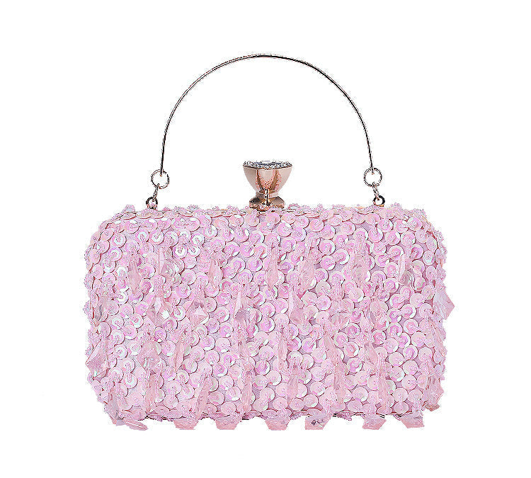 Die Gabriela Pailletten-Clutch-Geldbörse - mehrere Farben 