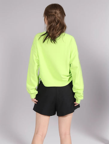 Drawstring Sweatshirts For Irregular Folds