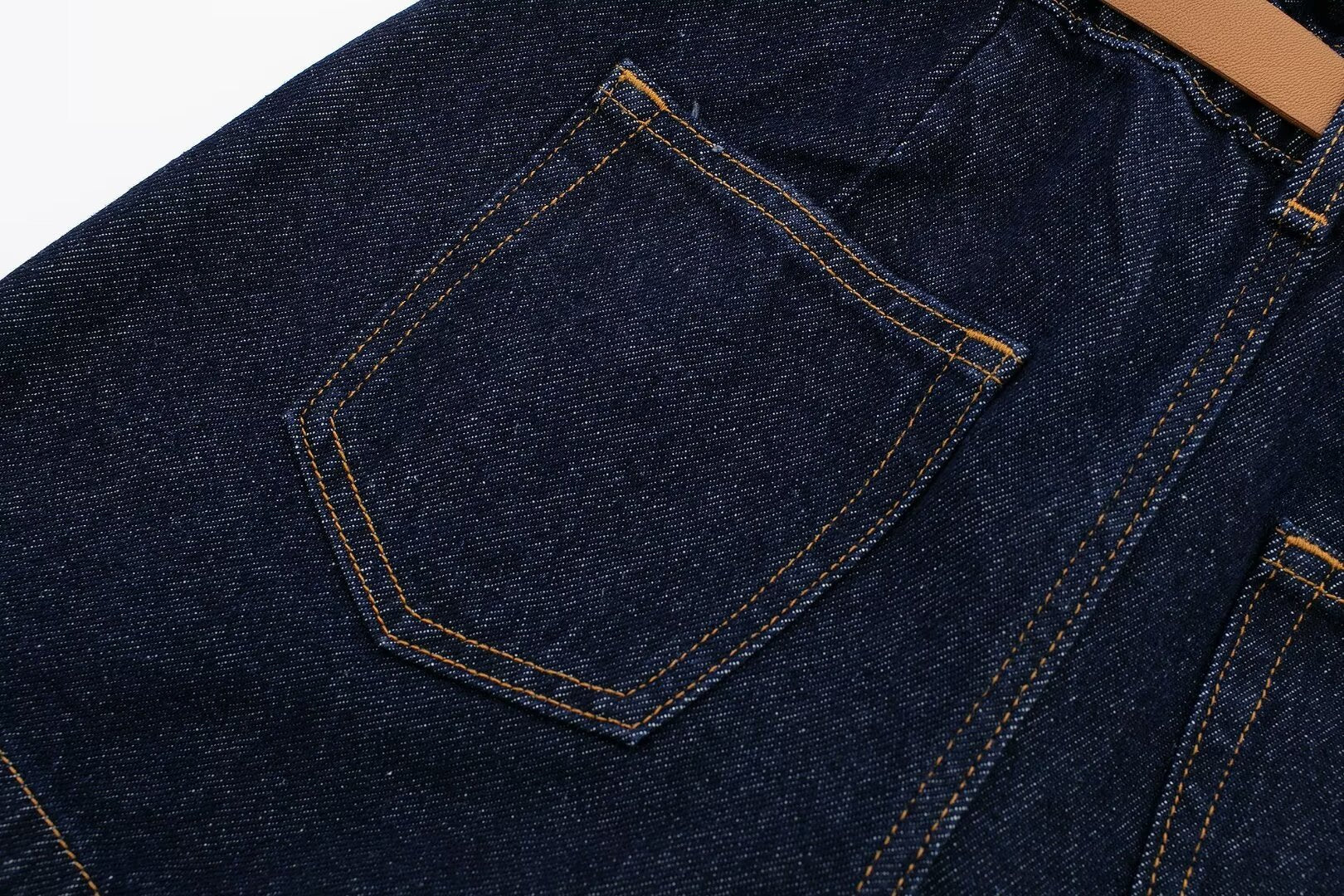 Short ample en jean avec ceinture Street