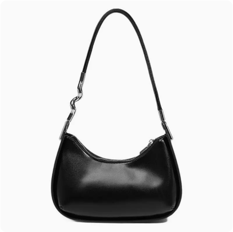 Sac à bandoulière argenté à une épaule avec design d'intérêt spécial Sac à bandoulière à transport à la main High Sense 