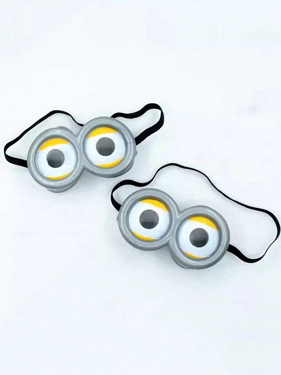 Minions Cosplay Props Goggles Fun Glasses Halloween Prop Gifts