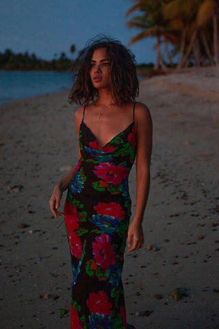 Fabienne Maxi Dress - Black
