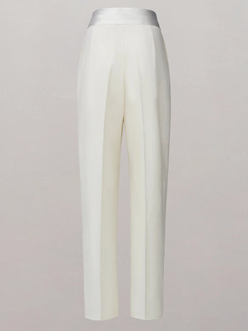Ärmelloses Weste-Set mit hoher Taille und zweiteiligem Set