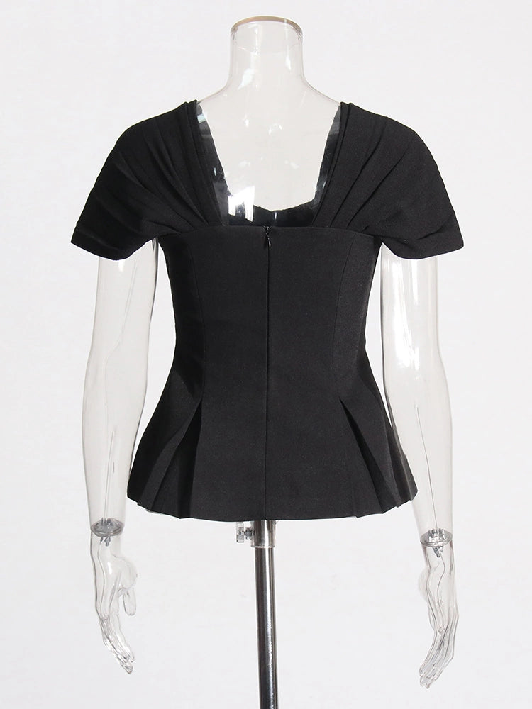 Bra Shoulder Strap Waist Shirt