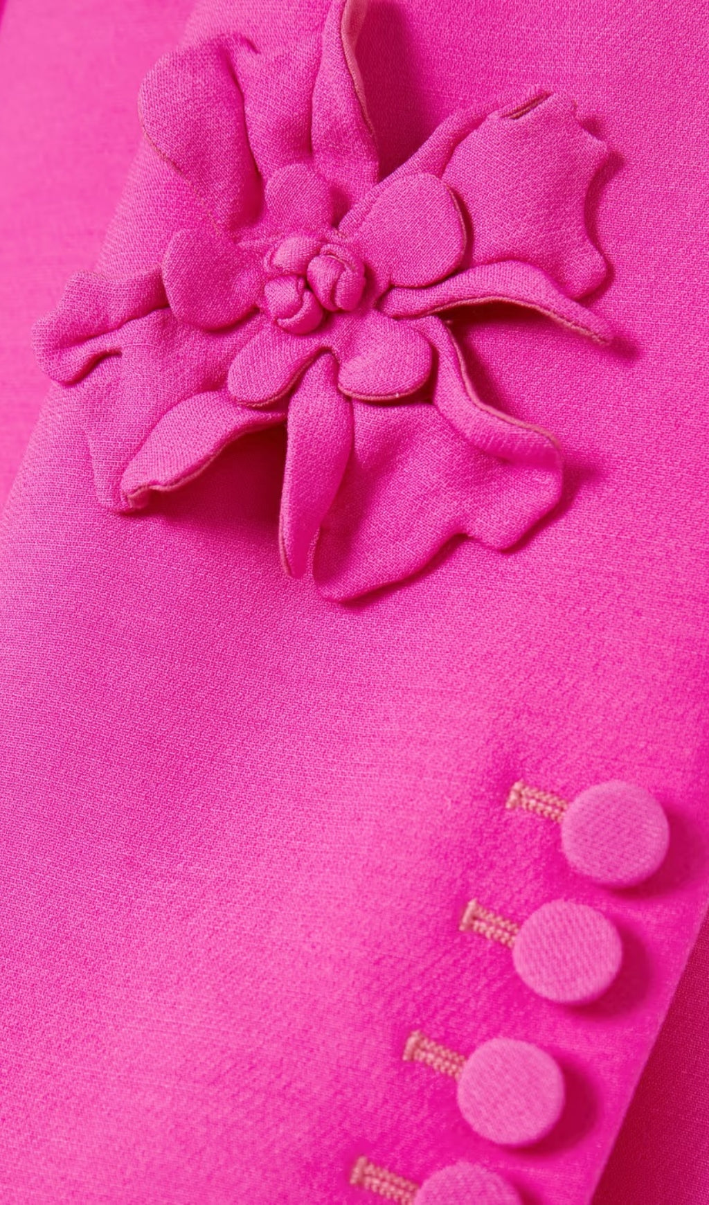 Veste de costume stéréo GIANNA en rose