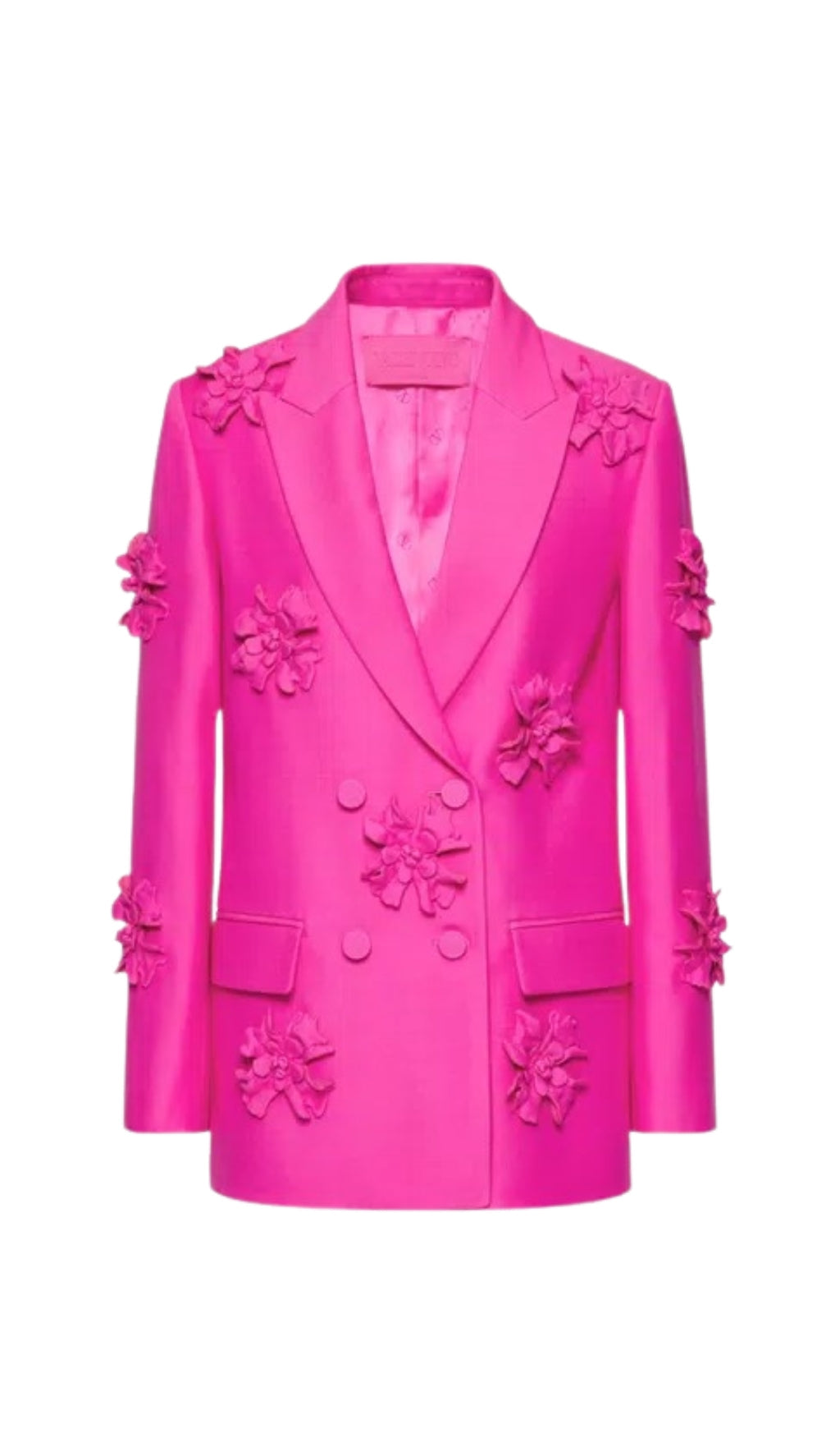 Veste de costume stéréo GIANNA en rose