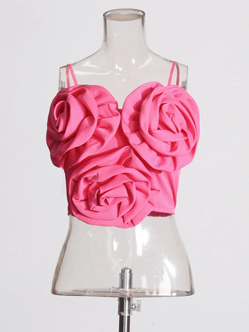 Flower Sexy Vest Top