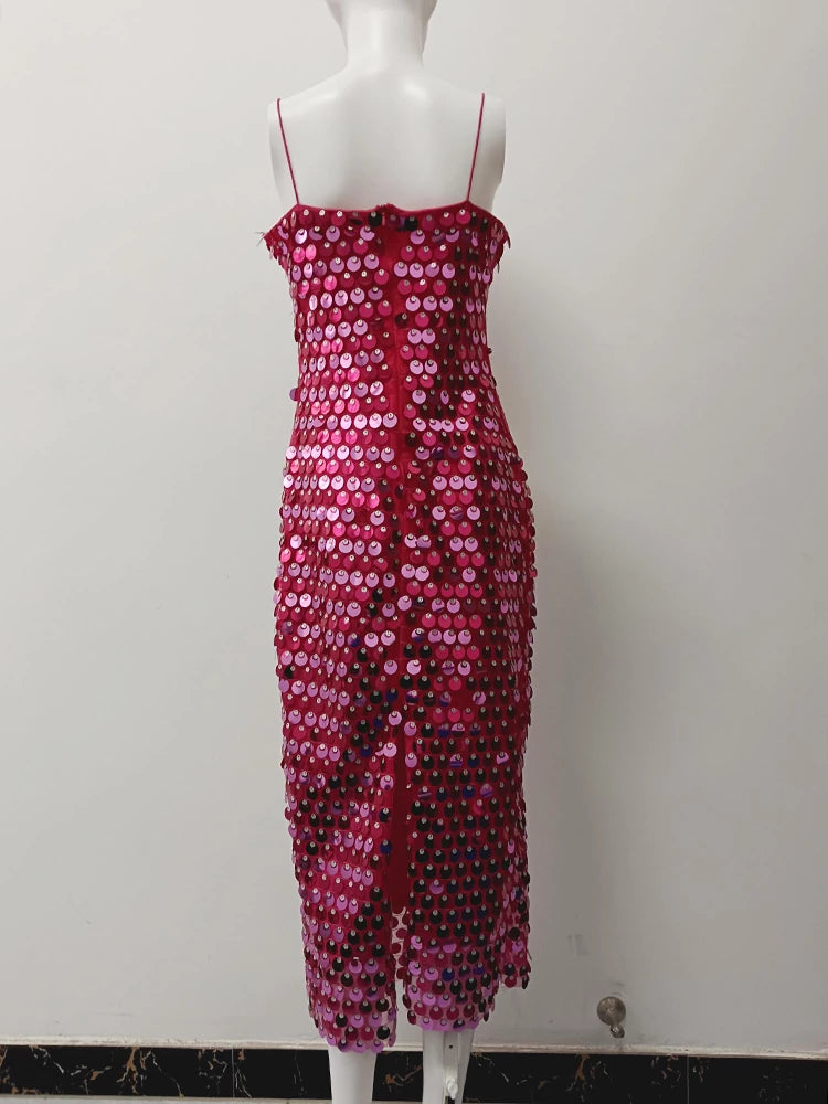 Sexy Sequin Sling Dresses