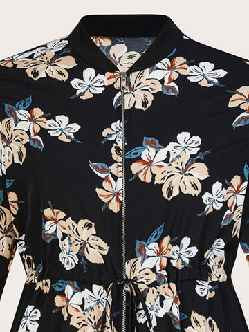 Alisa Trench Floral Jacket