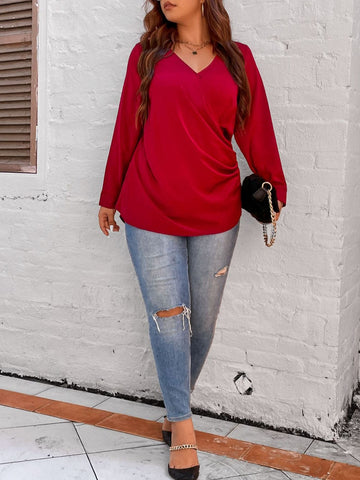 Liza V Neck Casual Top