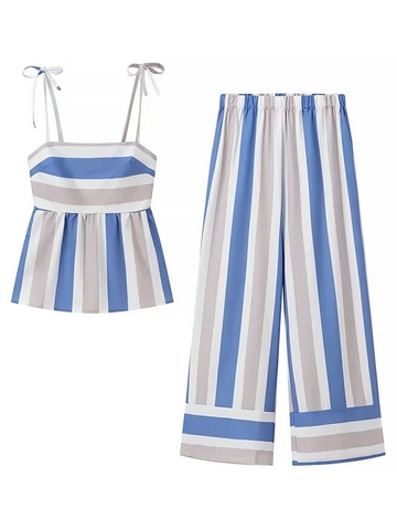 Stripe Two Piece Set