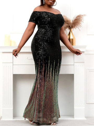 Leigh Off Shoulder Maxi Dress