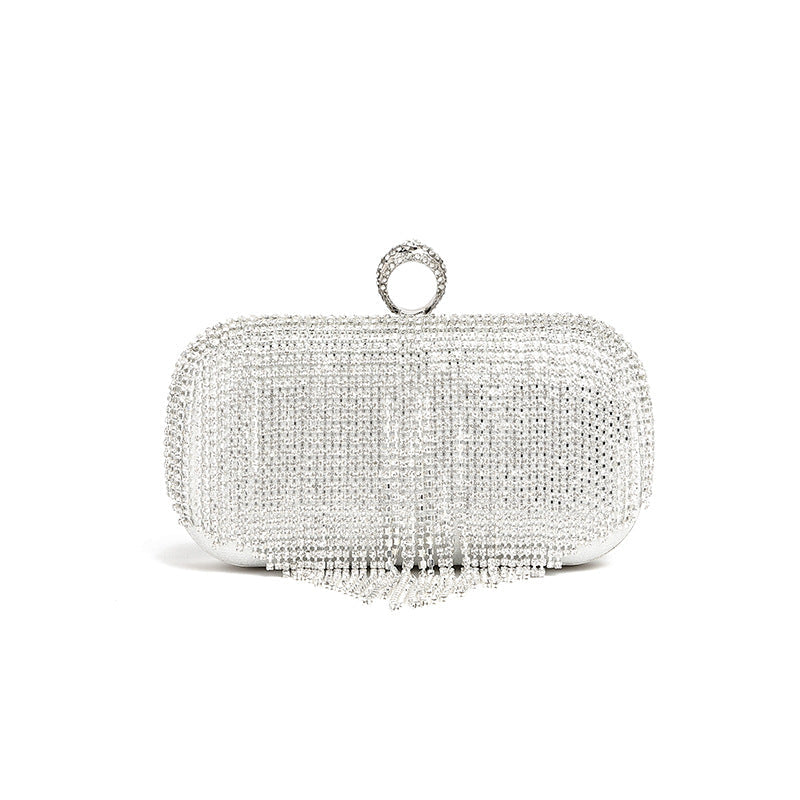 Sac à main de soirée à strass 