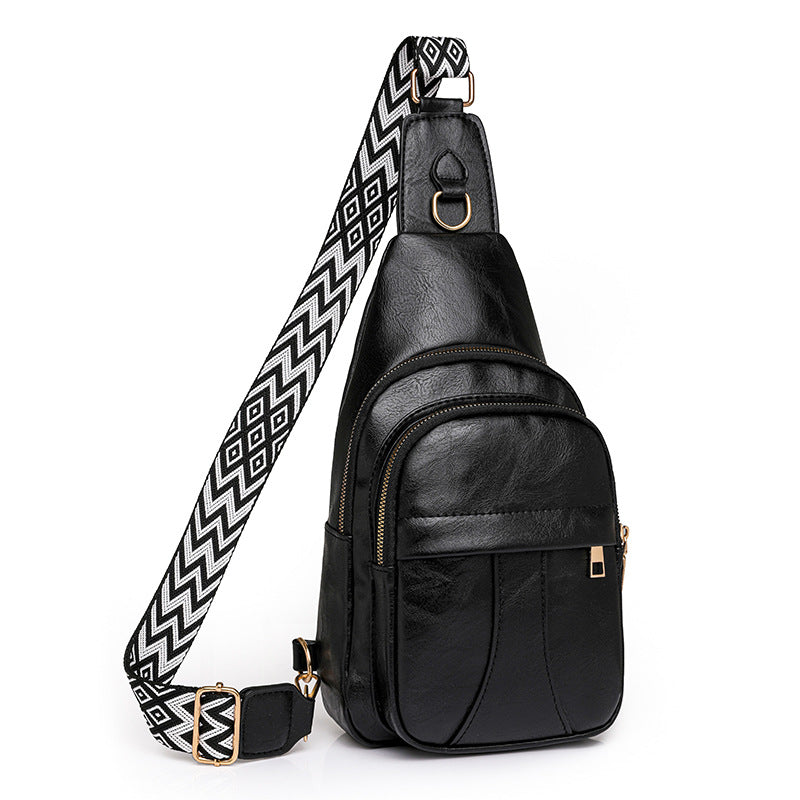 Korean Casual Messenger Retro Soft Leather Shoulder Bag