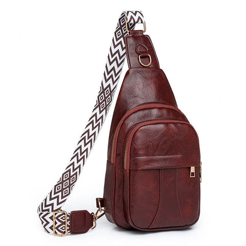 Korean Casual Messenger Retro Soft Leather Shoulder Bag