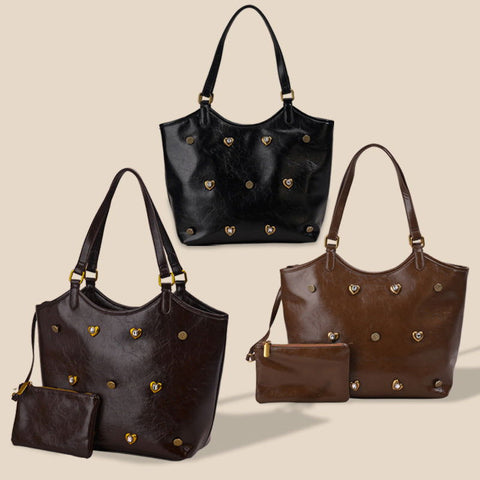 Taschen Retro Einfache Büro Schulter Handtasche Spezielles Interesse Design Große Kapazität Totes 
