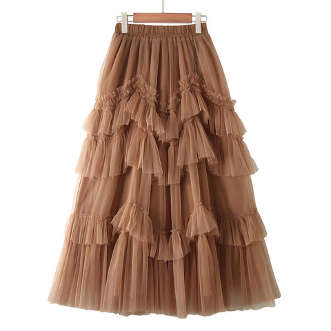 The Elora High Waist Skirt - Multiple Colors