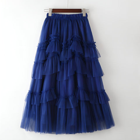 The Elora High Waist Skirt - Multiple Colors