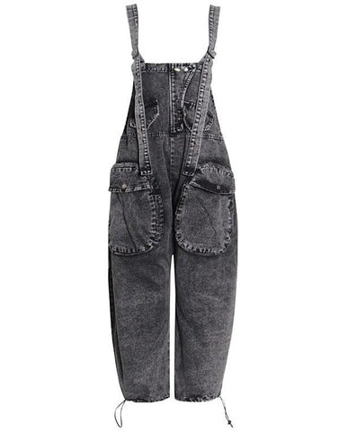 The Dakota Oversized Denim Overalls