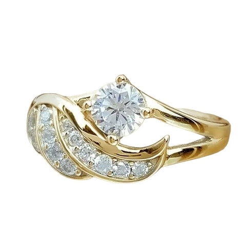 The Isolde Crystal Ring - Multiple Colors