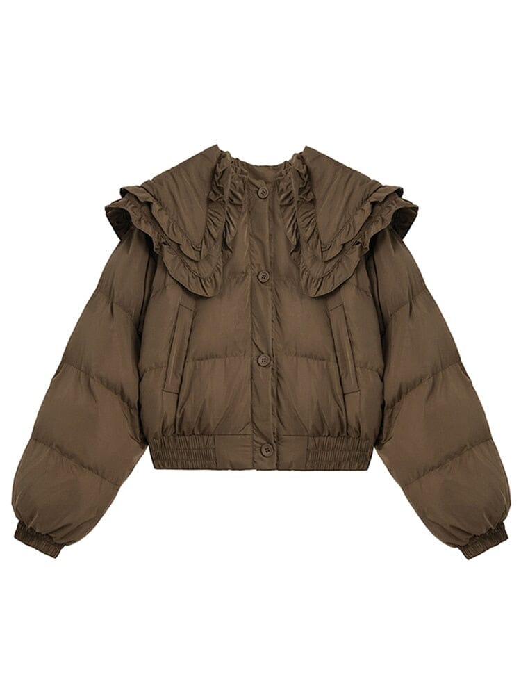 The Cocoa Long Sleeve Winter Puffer Jacket